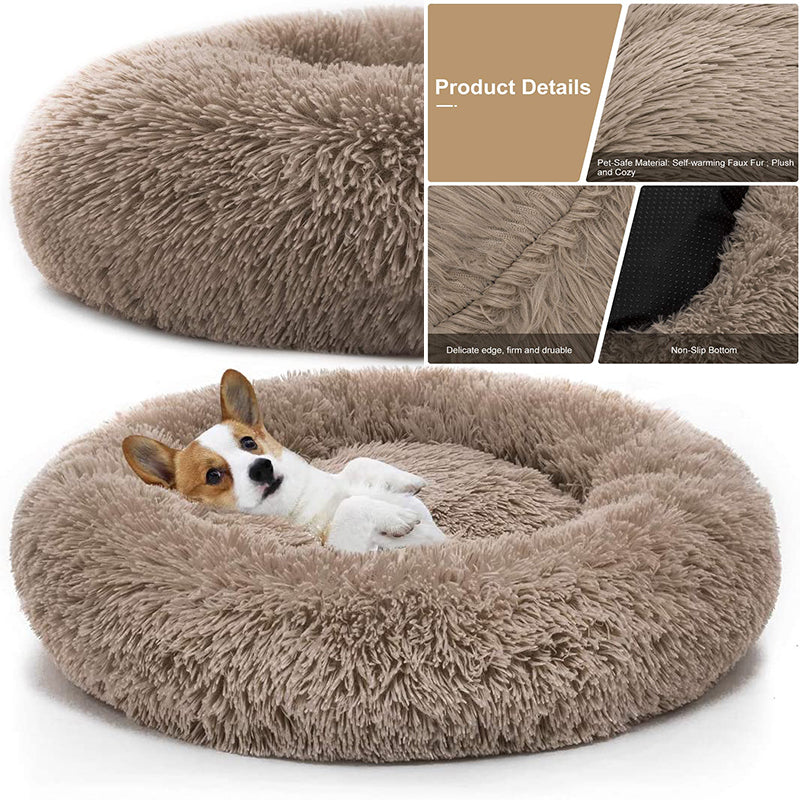 Comfortable Donut Bed for Pets