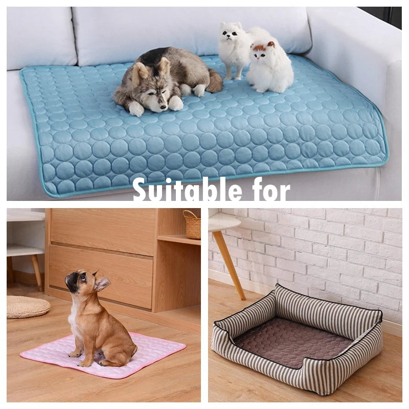 Summer Cooling Pad Mat for Dogs