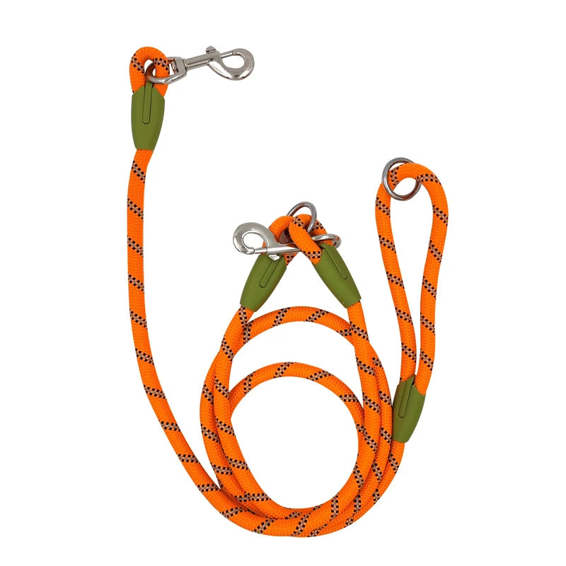 Reflective Hands-Free Nylon Leash for Pets